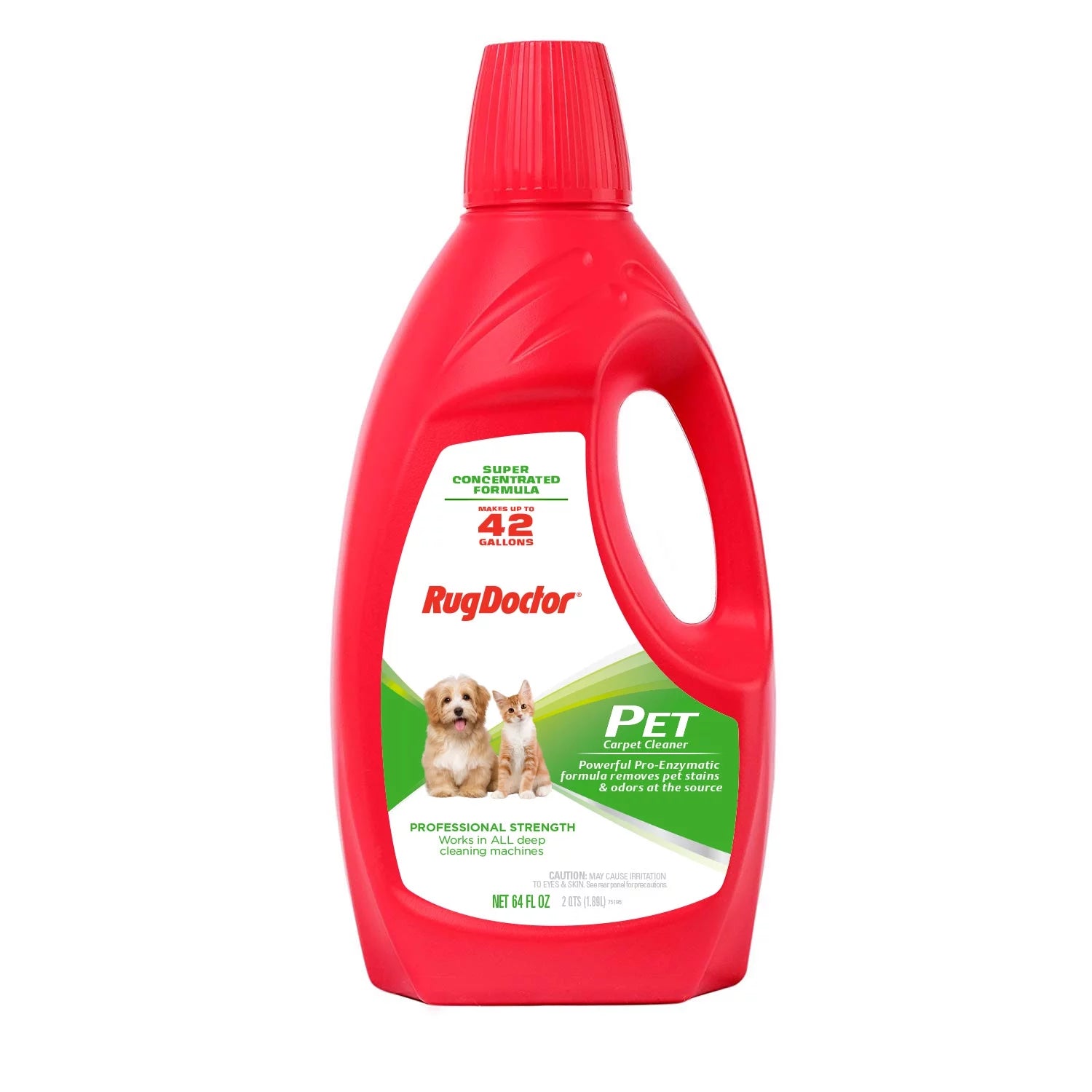 Pet Carpet Cleaner for Stains & Odors, 64 Oz.