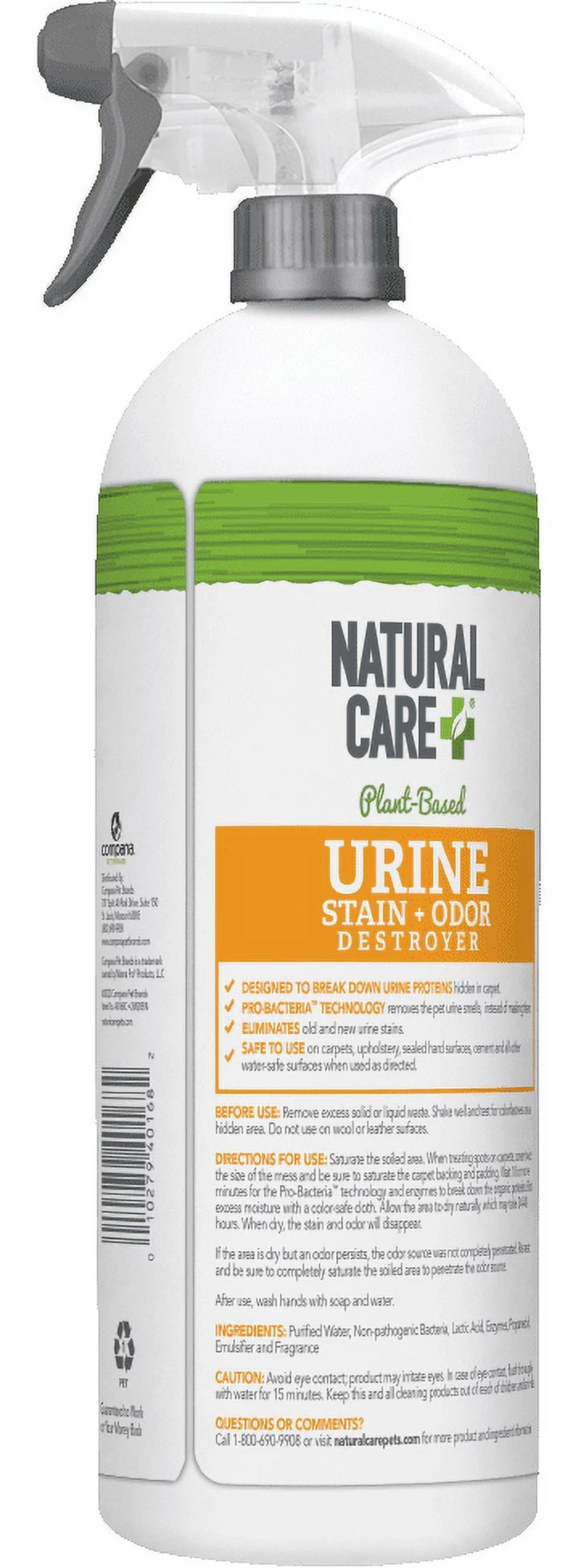 Plant-Based Urine Destroyer for Dogs and Cats - 32 Oz.