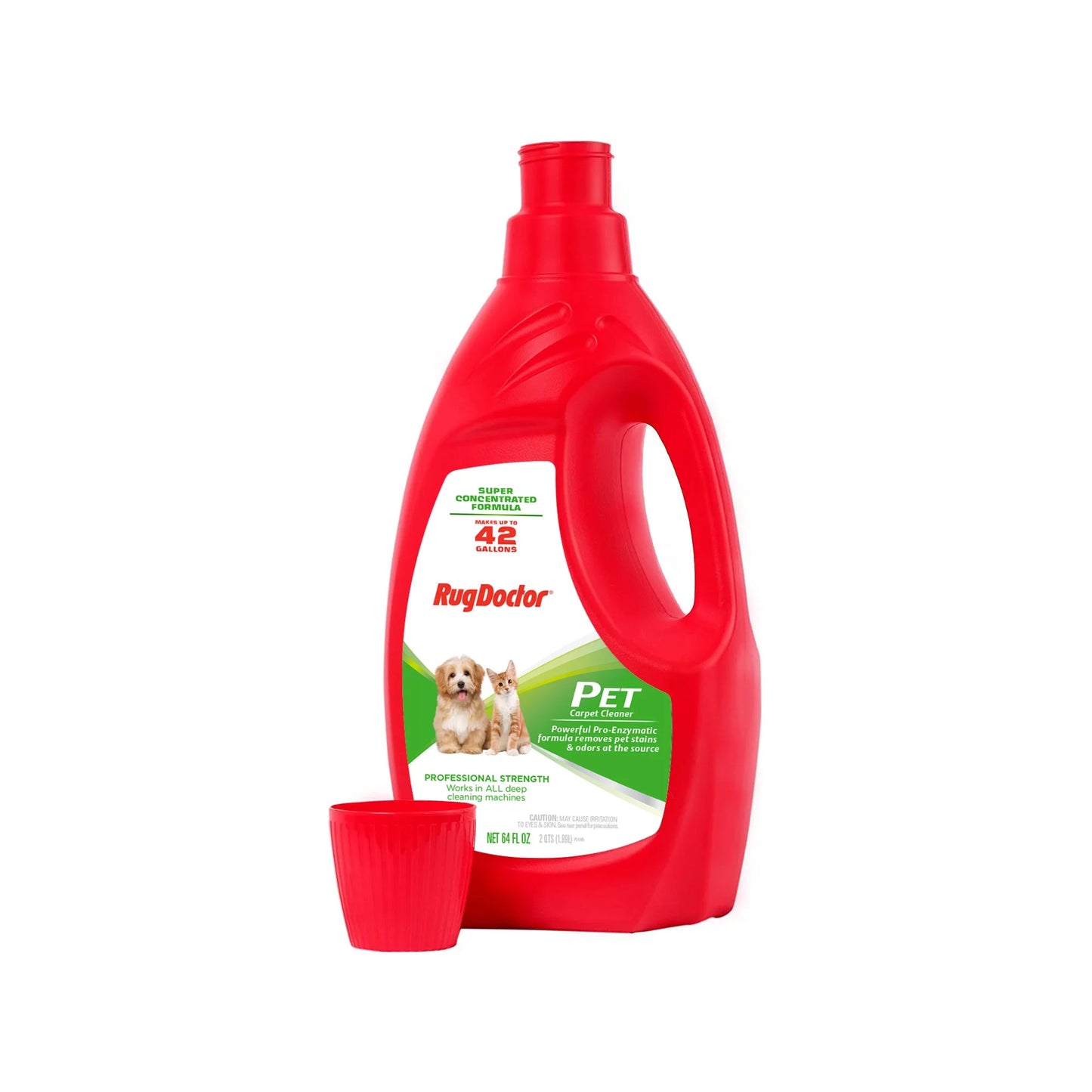 Pet Carpet Cleaner for Stains & Odors, 64 Oz.